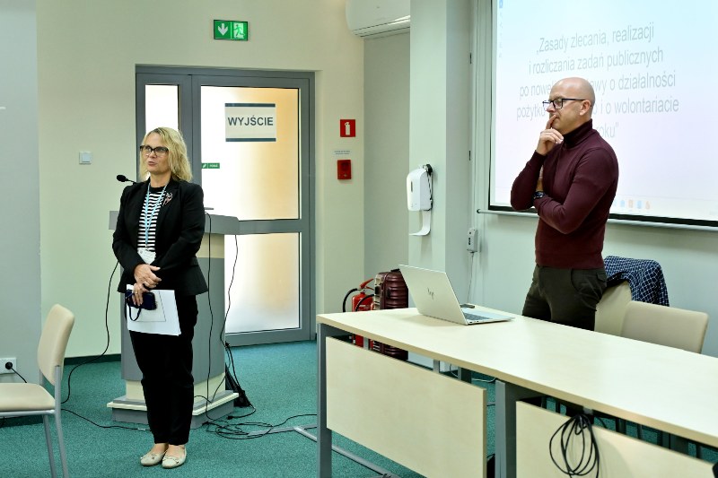 Beata Wojciechowicz i Paweł Werbowy